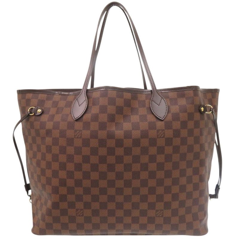 Louis Vuitton Neverfull GM Damier Brown Tote Bag 0434 — view 3