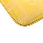 Chanel Coco Mark New Travel Line Ring Leather Yellow Coin Case — view 9