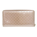 Gucci Micro Guccissima Enamel Pink Long Wallet 1052 — view 3