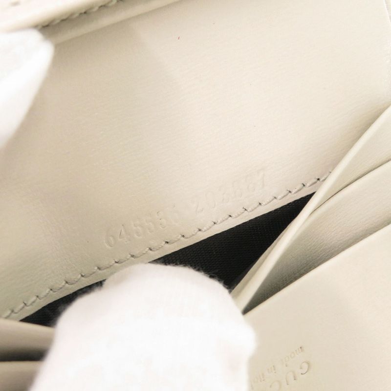 Gucci Jackie 1961 Leather Ivory Bifold Wallet 1093 — view 9