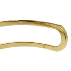 Fendi FF Logo O-rock Metal Gold Bangle 0231 — view 8