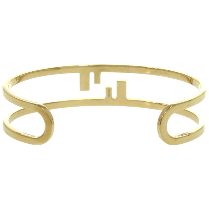 Fendi FF Logo O-rock Metal Gold Bangle 0231 — view 5