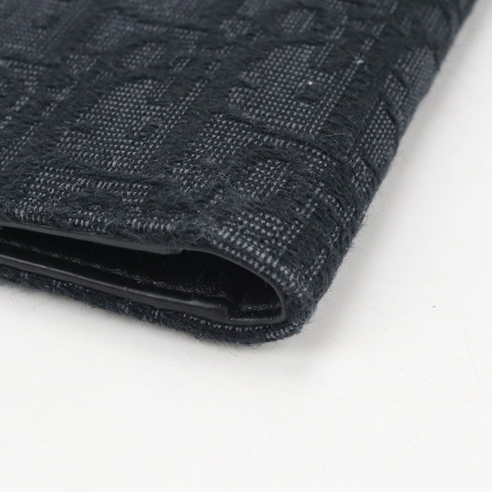 Dior Bifold Card Holder Oblique 2 yse Case Jacquard — view 6