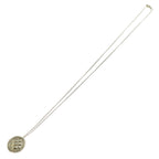 Chanel Coco Mark Quilted Plate Necklace — view 3