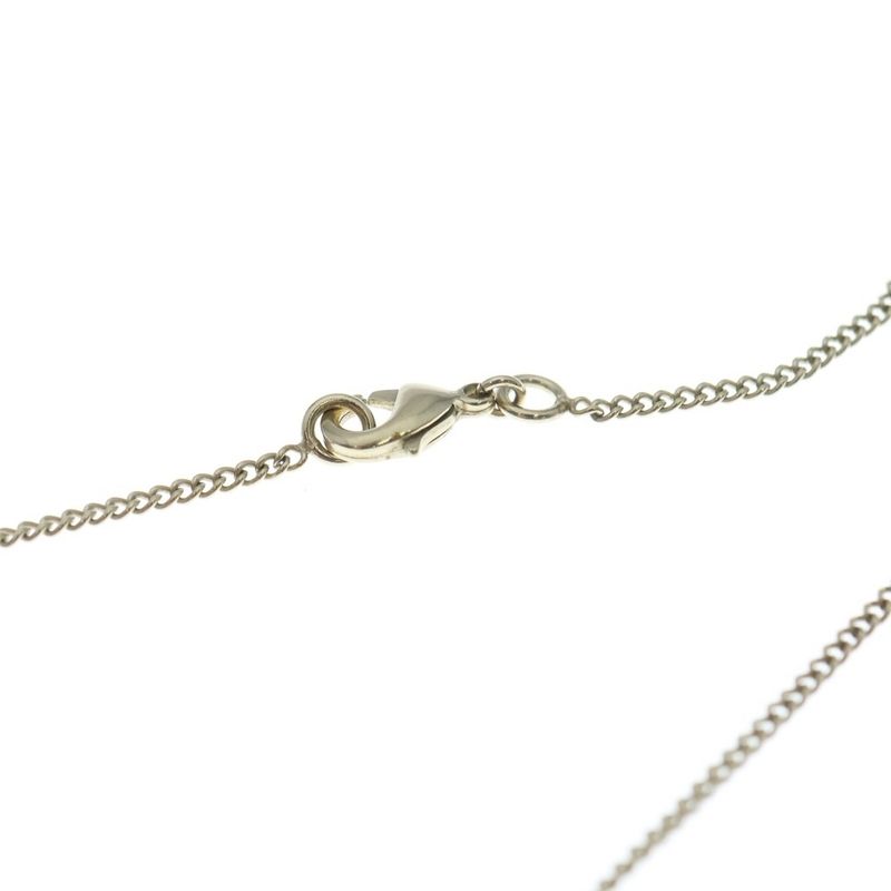 Chanel Coco Mark Quilted Plate Necklace — view 5