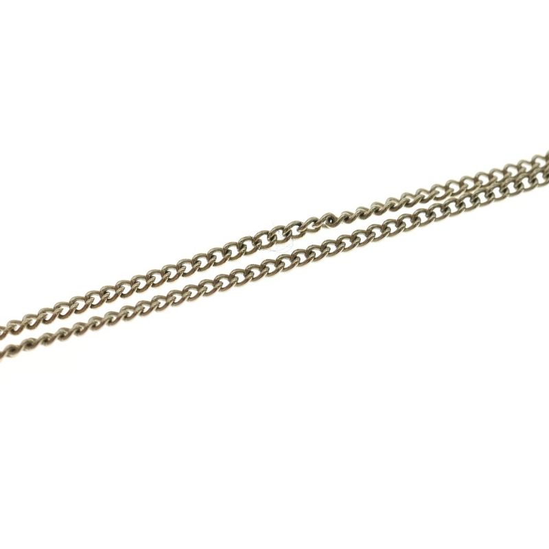Chanel Coco Mark Quilted Plate Necklace — view 7