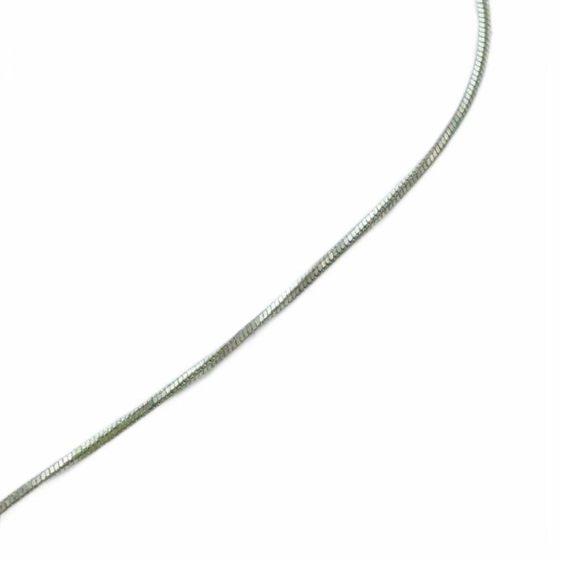 Christian Dior Necklace Accessories Pendant Logo Trotter Silver Pink GY11 — view 7