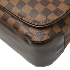 Louis Vuitton Damier Spencer Crossbody Bag Brown Leather — view 6