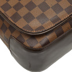 Louis Vuitton Damier Spencer Crossbody Bag Brown Leather — view 7