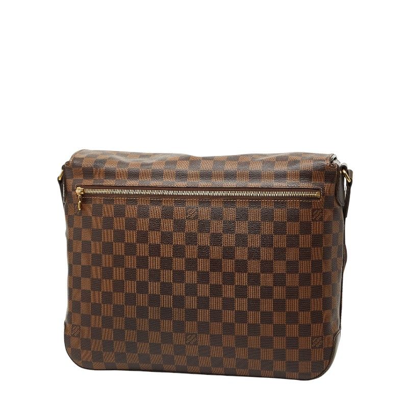 Louis Vuitton Damier Spencer Crossbody Bag Brown Leather — view 3