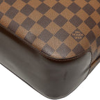 Louis Vuitton Damier Spencer Crossbody Bag Brown Leather — view 8