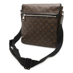 Louis Vuitton Monogram Macassar Bus MM Shoulder Bag Messenger Crossbody — view 3