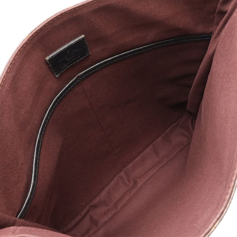 Louis Vuitton Monogram Macassar Bus MM Shoulder Bag Messenger Crossbody — view 7