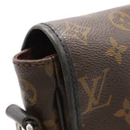 Louis Vuitton Monogram Macassar Bus MM Shoulder Bag Messenger Crossbody — view 5