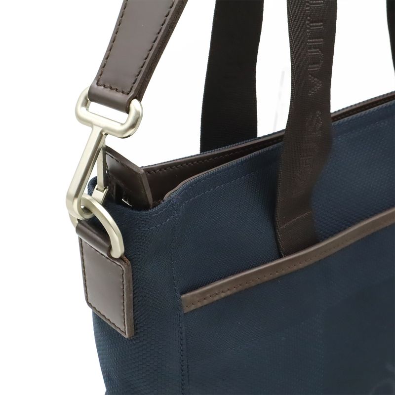 Louis Vuitton Damier Geant Jungle Tote Bag 2-Way Shoulder Crossbody Blue — view 5