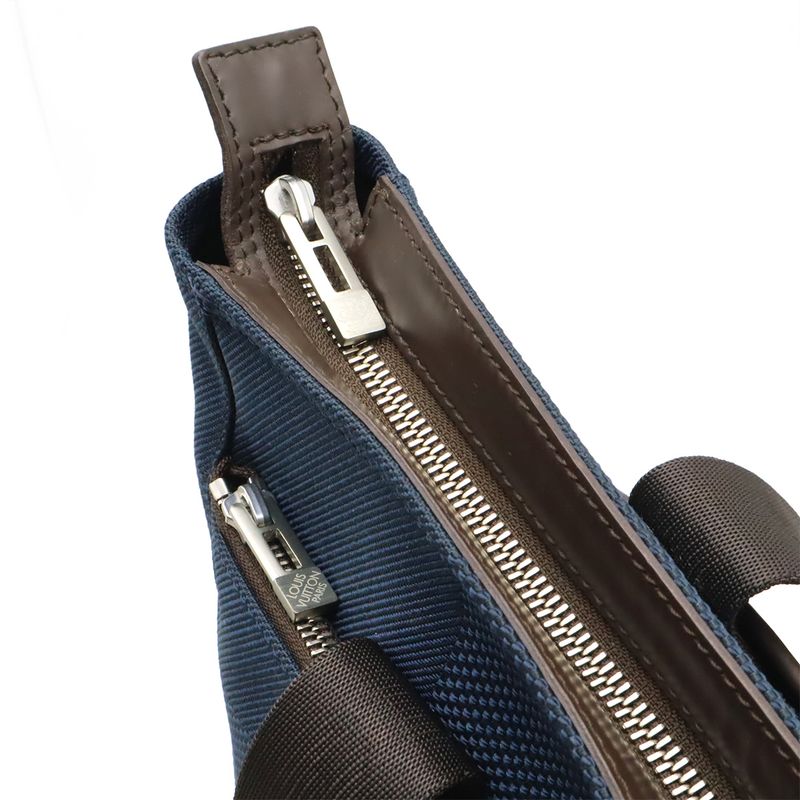 Louis Vuitton Damier Geant Jungle Tote Bag 2-Way Shoulder Crossbody Blue — view 7