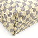 Louis Vuitton Damier Azur Graceful PM Shoulder Bag One Semi — view 4