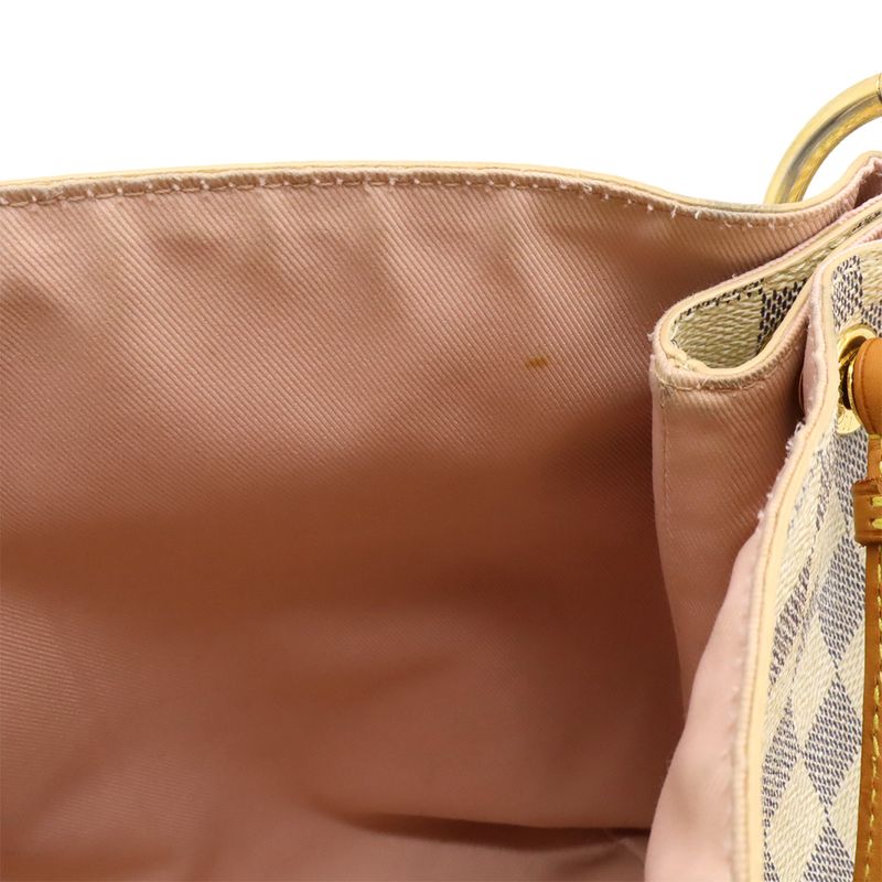 Louis Vuitton Damier Azur Graceful PM Shoulder Bag One Semi — view 8
