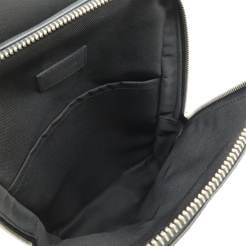 Louis Vuitton Damier Infini Avenue Sling Bag Body Shoulder Onyx Black — view 8