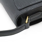 Louis Vuitton Epi Mini Suncle Shoulder Bag Pochette Crossbody Leather Noir — view 9