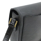 Louis Vuitton Epi Mini Suncle Shoulder Bag Pochette Crossbody Leather Noir — view 5