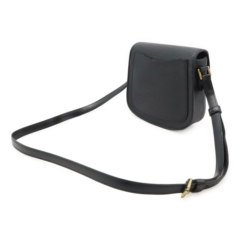 Louis Vuitton Epi Mini Suncle Shoulder Bag Pochette Crossbody Leather Noir — view 3