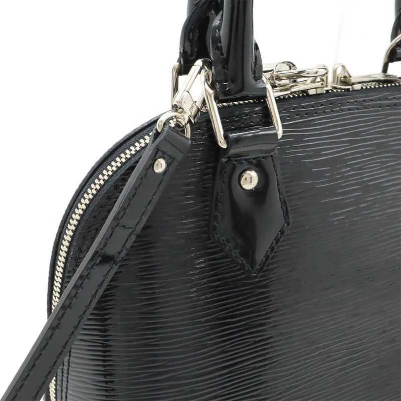 Louis Vuitton Epi Electric Alma BB Handbag Mini Bag 2-Way Shoulder Noir — view 5
