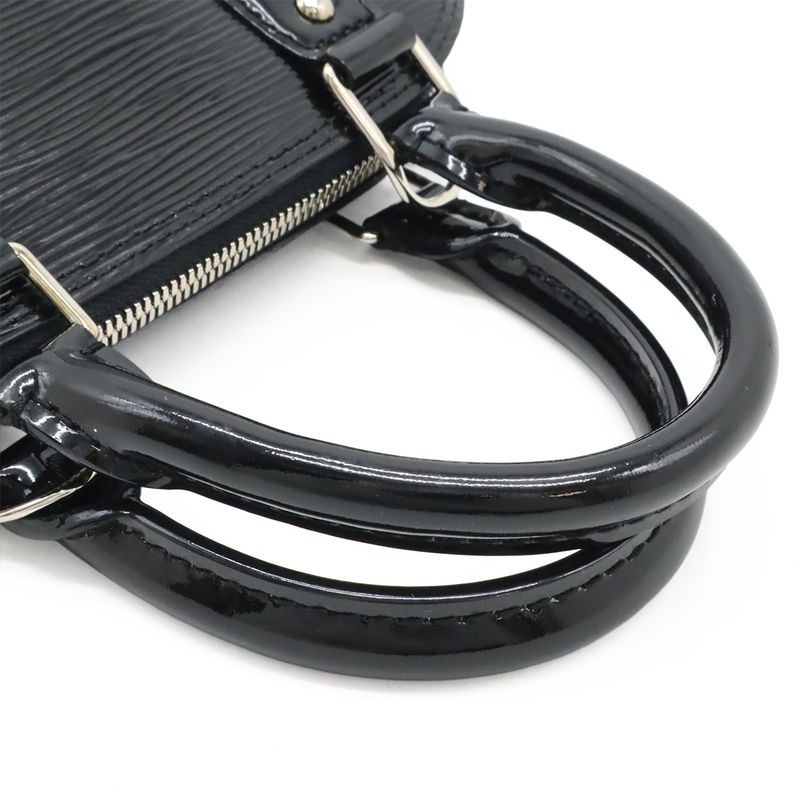 Louis Vuitton Epi Electric Alma BB Handbag Mini Bag 2-Way Shoulder Noir — view 6