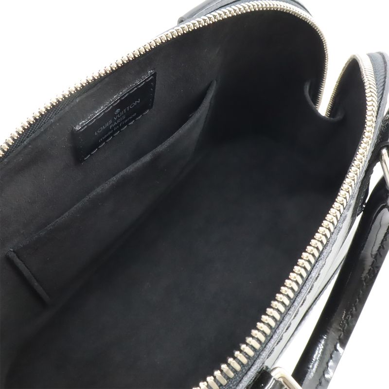 Louis Vuitton Epi Electric Alma BB Handbag Mini Bag 2-Way Shoulder Noir — view 7