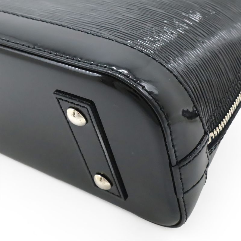 Louis Vuitton Epi Electric Alma BB Handbag Mini Bag 2-Way Shoulder Noir — view 4