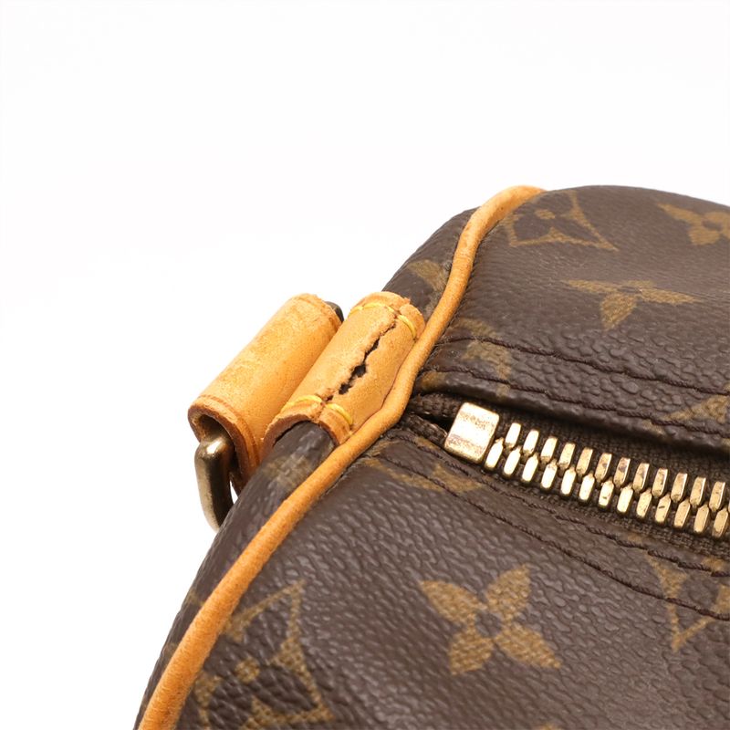 Louis Vuitton Monogram Keepall Bandolier 55 Boston Bag Travel Purse — view 6