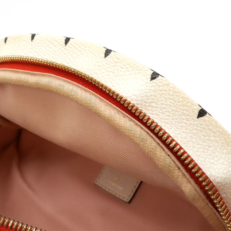 Louis Vuitton Monogram Giant Bum Bag Waist Pouch Rouge Red Body — view 8