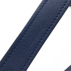 Chanel Tweed Print Chain Shoulder Rucksack Sac Backpack Nylon Blue — view 7