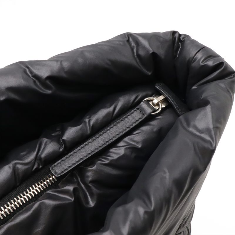Chanel Coco Cocoon Medium Tote MM Bag Quilted Nylon Black — view 5