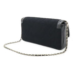 Chanel 2.55 Quilted Chain Bag Shoulder Canvas Patent — view 3