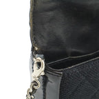 Chanel 2.55 Quilted Chain Bag Shoulder Canvas Patent — view 7