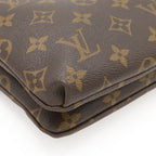 Louis Vuitton Monogram Twice Shoulder Bag Pochette Crossbody Threes Red — view 4