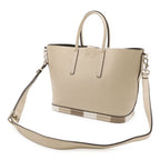 Fendi Selleria Handbag 2-Way Shoulder Bag One Crossbody Leather Sand — view 3
