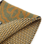 Hermes Grande Tenue Scarf Shawl Knit Braided Belt Pattern 100% Cashmere — view 4