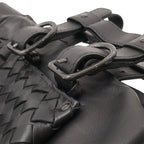 Bottega Veneta Intrecciato Waist Bag Body Leather Black — view 6