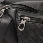 Bottega Veneta Intrecciato Waist Bag Body Leather Black — view 7