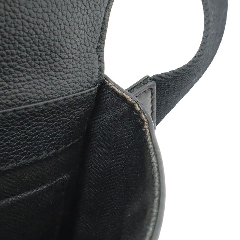 Loewe Anagram Military-bum Bag Body Shoulder Crossbody Leather Black — view 9