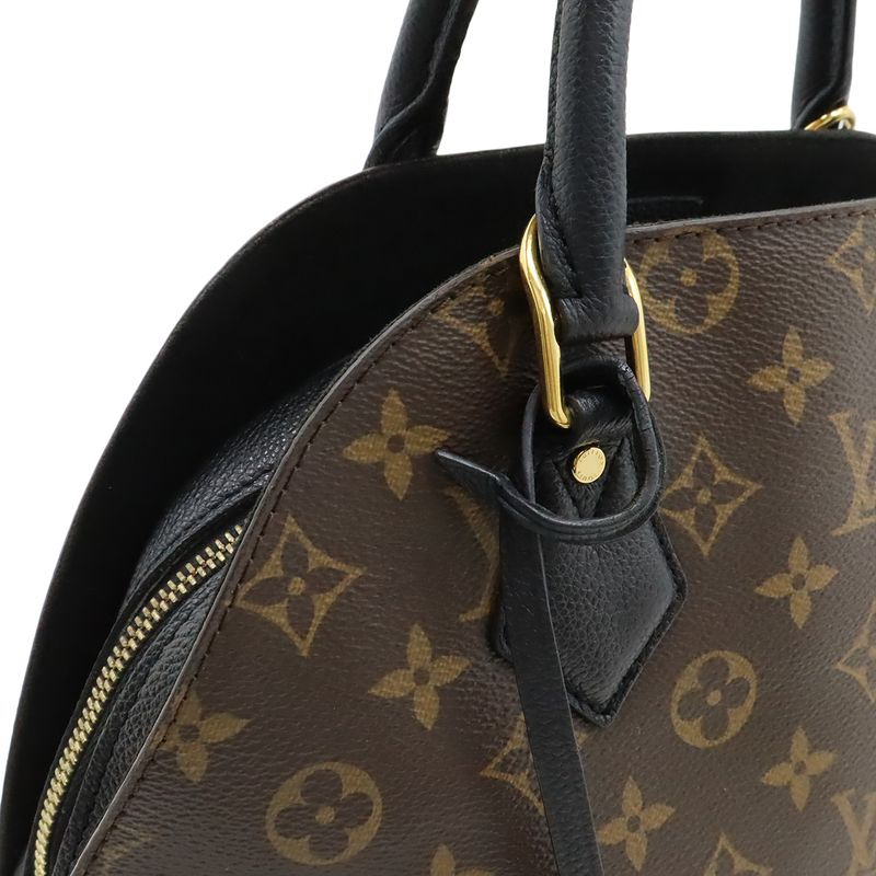 Louis Vuitton Monogram Alma Bag Into Handbag 2-Way Shoulder Noir Black — view 9