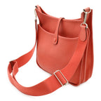 Hermes Evelyne 3 III PM Shoulder Bag Taurillon Clemence Leather Bougainvillea — view 3