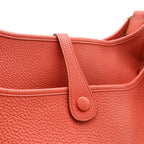Hermes Evelyne 3 III PM Shoulder Bag Taurillon Clemence Leather Bougainvillea — view 9