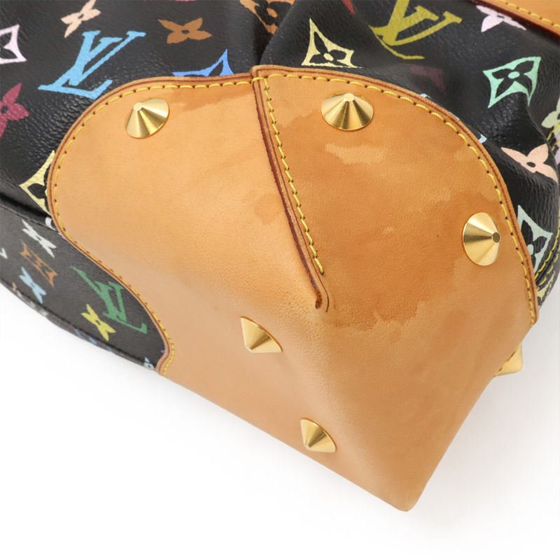 Louis Vuitton Monogram Multicolor Judy GM Handbag 2-Way Shoulder Bag Noir Black — view 4