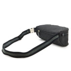 Gucci GG Nylon Body Bag Waist Hip Shoulder Leather Black Outlet — view 3