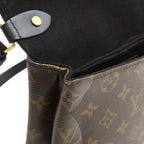 Louis Vuitton Monogram Epi Saint Michel Shoulder Bag Leather Noir Black — view 8