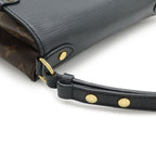 Louis Vuitton Monogram Epi Saint Michel Shoulder Bag Leather Noir Black — view 5
