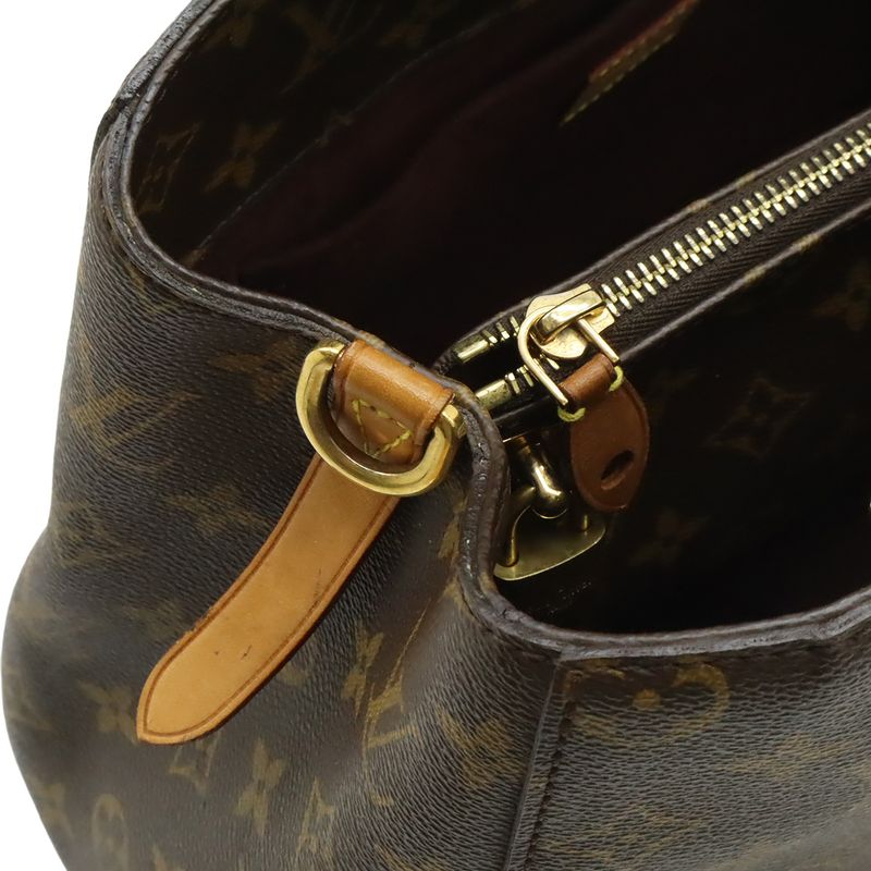 Louis Vuitton Monogram Montaigne MM Handbag 2-Way Shoulder Bag Crossbody — view 7